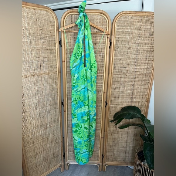 RHODE Paolo Linen Midi Dress - Picture 6 of 10